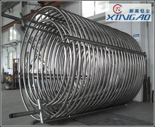 鈦盤(pán)管 制造好驗(yàn)收結(jié)束！