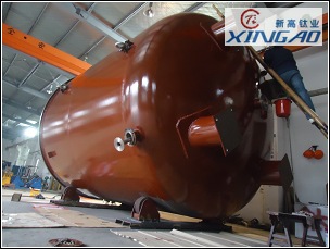 鈦反應(yīng)釜50000L，制造好驗(yàn)收結(jié)束！